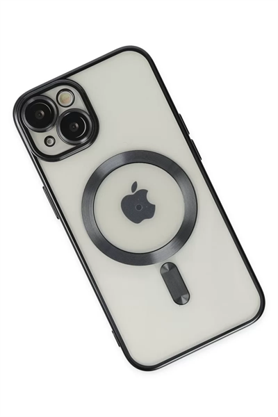 Apple iPhone 14 Kılıf Kross Magneticsafe Kapak - Siyah