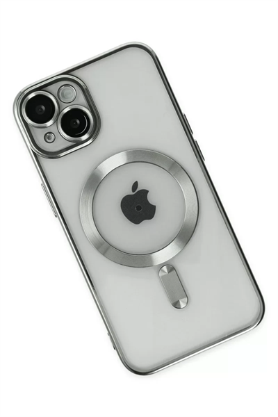 Apple iPhone 14 Kılıf Kross Magneticsafe Kapak - Gümüş