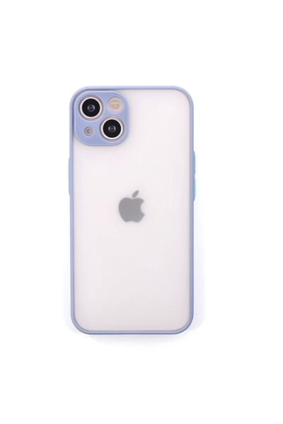 Apple iPhone 14 Kılıf Montreal Silikon Kapak - Gri