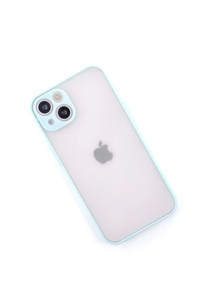Apple iPhone 14 Kılıf Montreal Silikon Kapak - Turkuaz