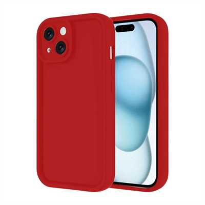 Apple iPhone 14 Kılıf Viera Silikon - Kırmızı