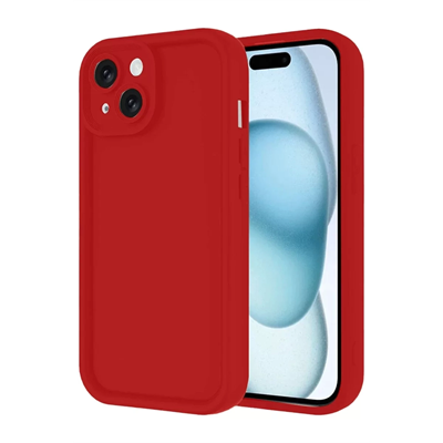 Apple iPhone 14 Kılıf Viera Silikon - Kırmızı