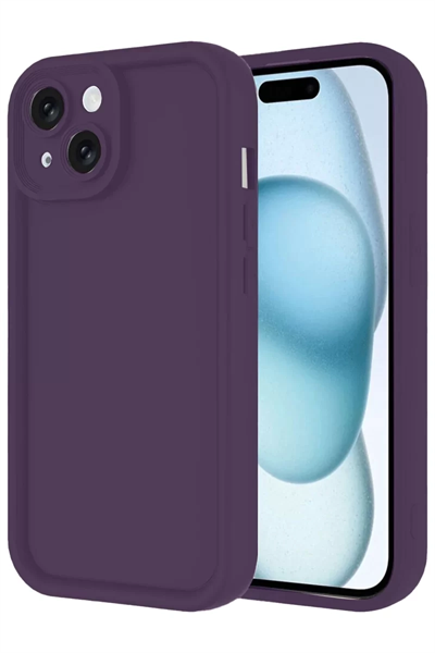 Apple iPhone 14 Kılıf Viera Silikon - Mor
