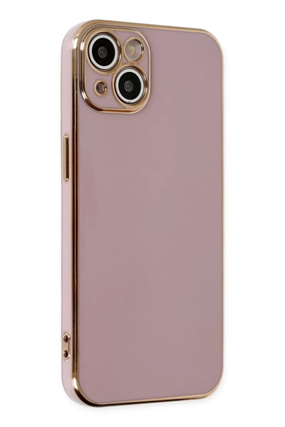 Apple iPhone 14 Kılıf Volet Silikon - Mor