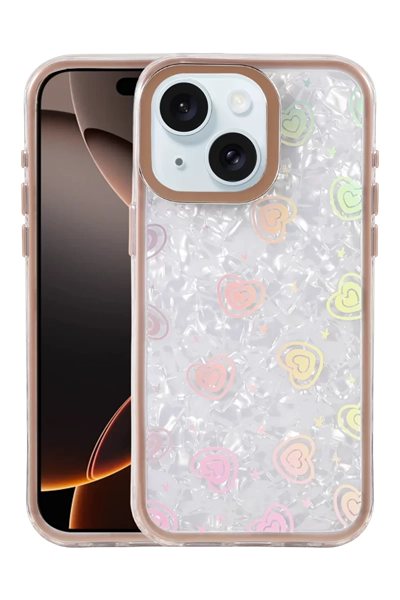 Apple iPhone 14 Lumi Desenli Kapak - Çöl Titanyum