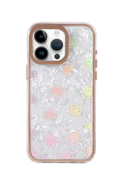 Apple iPhone 14 Lumi Desenli Kapak - Çöl Titanyum