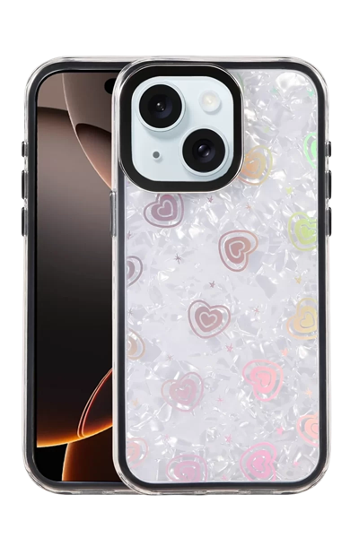 Apple iPhone 14 Lumi Desenli Kapak - Siyah