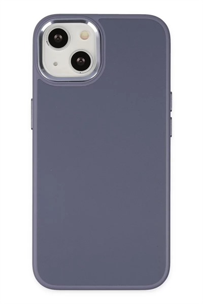 Apple iPhone 14 Plus Kılıf Asya Deri Silikon - Mor