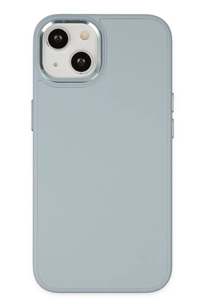 Apple iPhone 14 Plus Kılıf Asya Deri Silikon - Sierra Blue