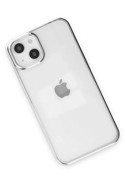 Apple iPhone 14 Plus Kılıf Element Silikon - Gümüş
