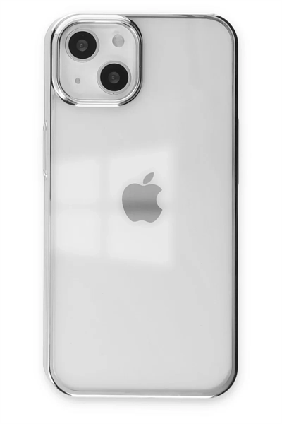 Apple iPhone 14 Plus Kılıf Element Silikon - Gümüş