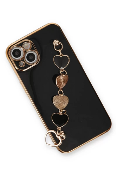 Apple iPhone 14 Plus Kılıf Esila Silikon - Siyah