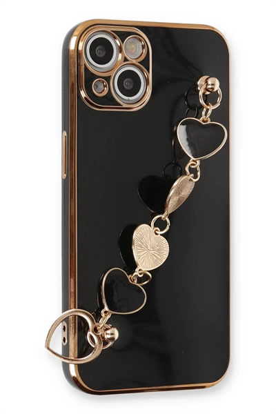 Apple iPhone 14 Plus Kılıf Esila Silikon - Siyah