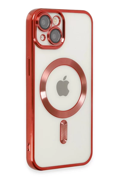 Apple iPhone 14 Plus Kılıf Kross Magneticsafe Kapak - Kırmızı