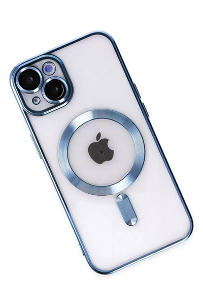 Apple iPhone 14 Plus Kılıf Kross Magneticsafe Kapak - Sierra Blue