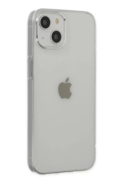 Apple iPhone 14 Plus Kılıf Pc Sert Şeffaf Kapak - Şeffaf