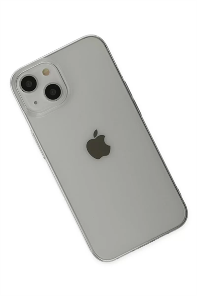 Apple iPhone 14 Plus Kılıf Pc Sert Şeffaf Kapak - Şeffaf