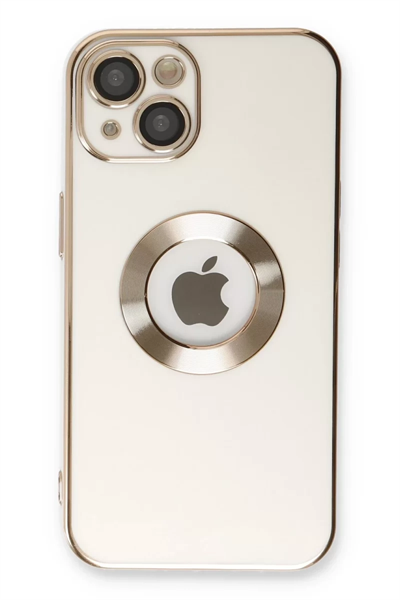 Apple iPhone 14 Plus Kılıf Store Silikon - Beyaz