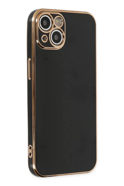 Apple iPhone 14 Plus Kılıf Volet Silikon - Siyah