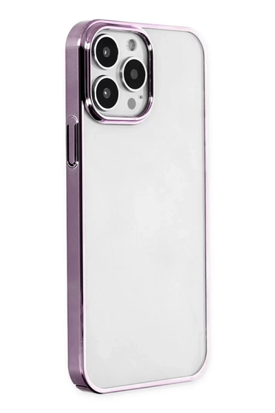 Apple iPhone 14 Pro Kılıf Element Silikon - Lila
