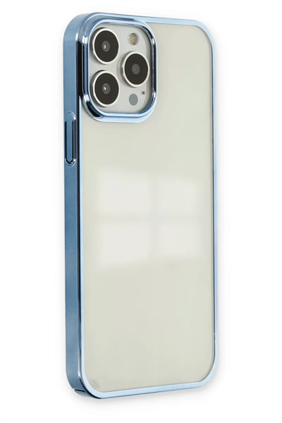 Apple iPhone 14 Pro Kılıf Element Silikon - Sky Blue