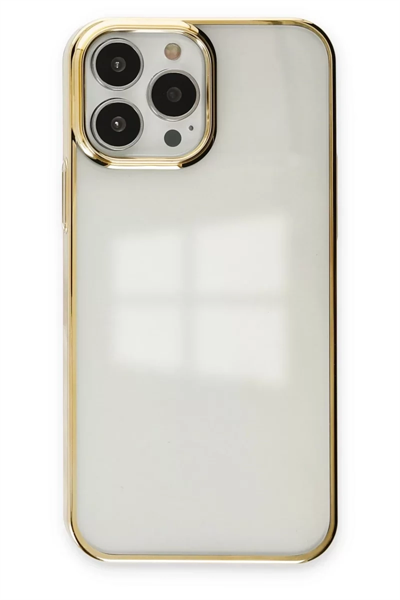 Apple iPhone 14 Pro Kılıf Element Silikon - Gold