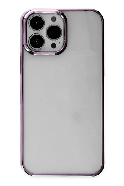 Apple iPhone 14 Pro Kılıf Element Silikon - Lila
