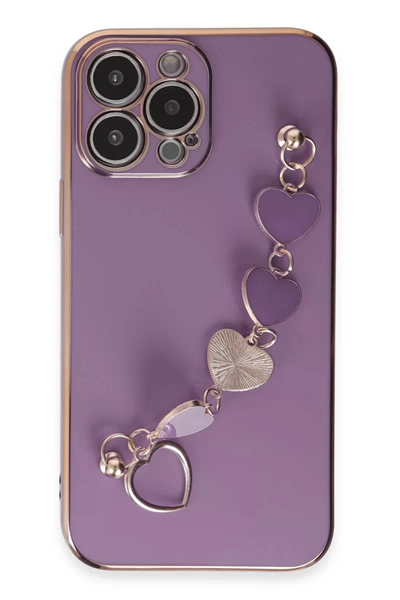 Apple iPhone 14 Pro Kılıf Esila Silikon - Mor