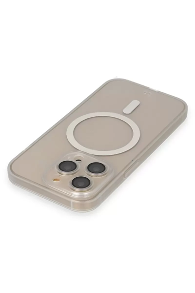Apple iPhone 14 Pro Kılıf Grand Magneticsafe Kapak - Şeffaf