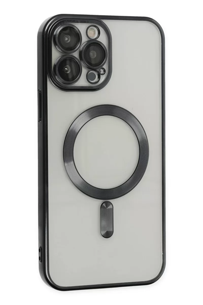 Apple iPhone 14 Pro Kılıf Kross Magneticsafe Kapak - Siyah