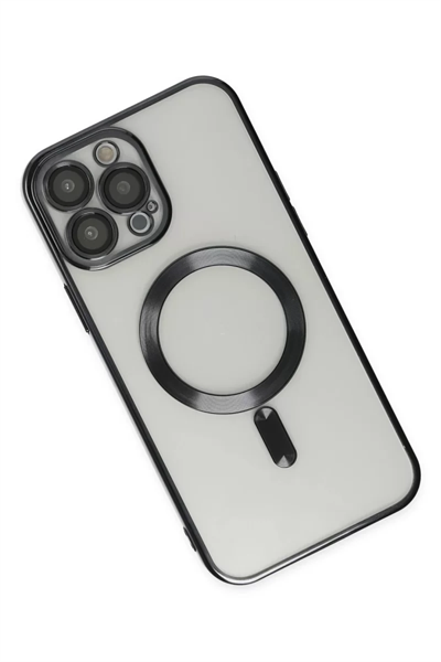 Apple iPhone 14 Pro Kılıf Kross Magneticsafe Kapak - Siyah