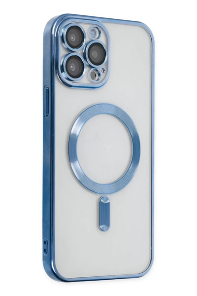 Apple iPhone 14 Pro Kılıf Kross Magneticsafe Kapak - Sierra Blue
