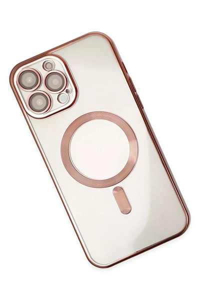 Apple iPhone 14 Pro Kılıf Kross Magneticsafe Kapak - Rose
