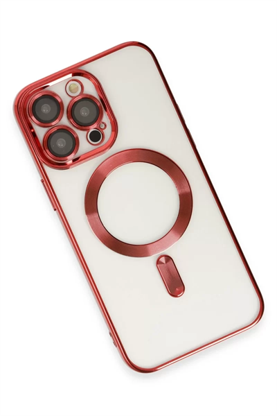 Apple iPhone 14 Pro Kılıf Kross Magneticsafe Kapak - Kırmızı