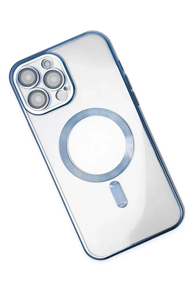 Apple iPhone 14 Pro Kılıf Kross Magneticsafe Kapak - Sierra Blue