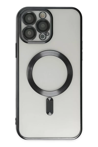 Apple iPhone 14 Pro Kılıf Kross Magneticsafe Kapak - Siyah