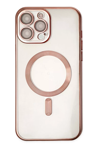 Apple iPhone 14 Pro Kılıf Kross Magneticsafe Kapak - Rose