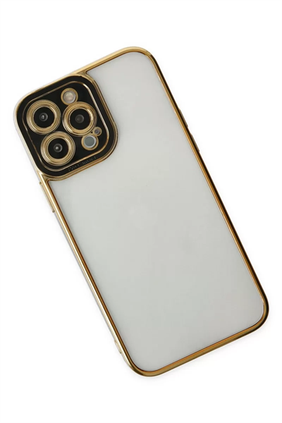 Apple iPhone 14 Pro Kılıf Liva Lens Silikon - Siyah