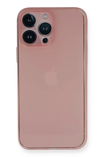 Apple iPhone 14 Pro Kılıf PP Ultra İnce Kapak - Pembe