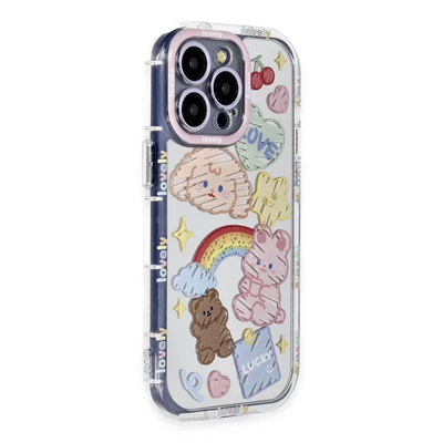 Apple iPhone 14 Pro Kılıf Reflexion Desenli Kapak - Desen 4