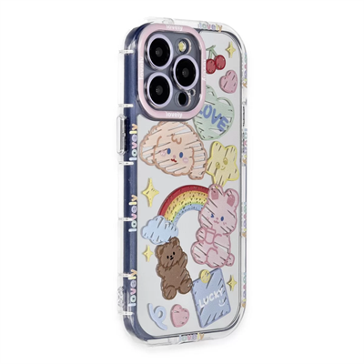 Apple iPhone 14 Pro Kılıf Reflexion Desenli Kapak - Desen 4