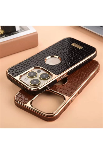 Apple iPhone 14 Pro Kılıf Snake Kapak - Bordo