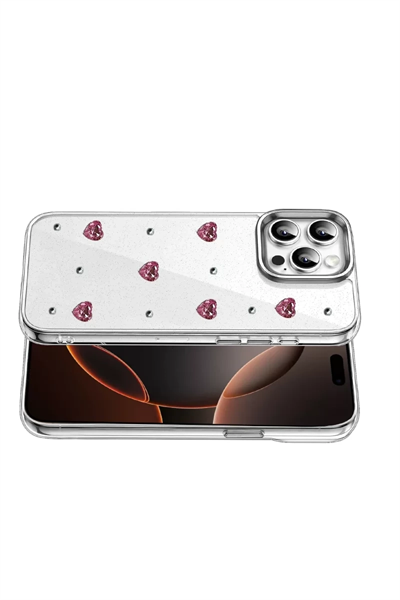 Apple iPhone 14 Pro Max Fiyonk Desenli Kapak - Desen 3