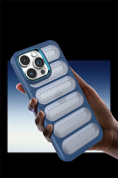 Apple iPhone 14 Pro Max Kılıf Airmax Silikon Kapak - Koyu Yeşil