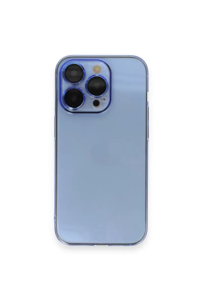Apple iPhone 14 Pro Max Kılıf Armada Lensli Kapak - Sierra Blue