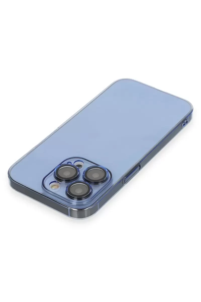 Apple iPhone 14 Pro Max Kılıf Armada Lensli Kapak - Sierra Blue