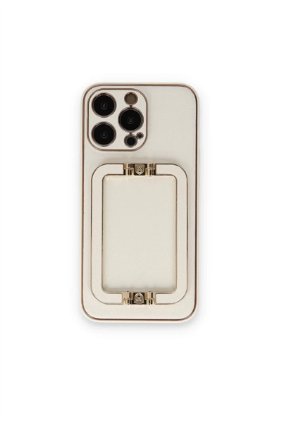 Apple iPhone 14 Pro Max Kılıf Coco Elit Kapak - Beyaz