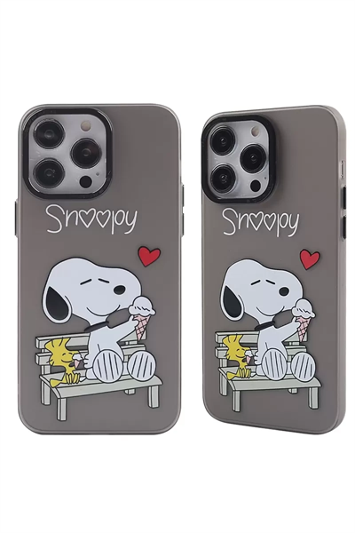 Apple iPhone 14 Pro Max Kılıf Desenli Kapak - Siyah - 2