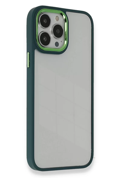 Apple iPhone 14 Pro Max Kılıf Dora Kapak - Haki Yeşil