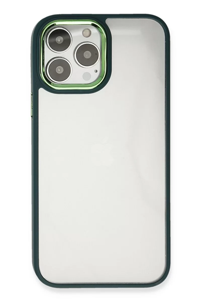 Apple iPhone 14 Pro Max Kılıf Dora Kapak - Haki Yeşil